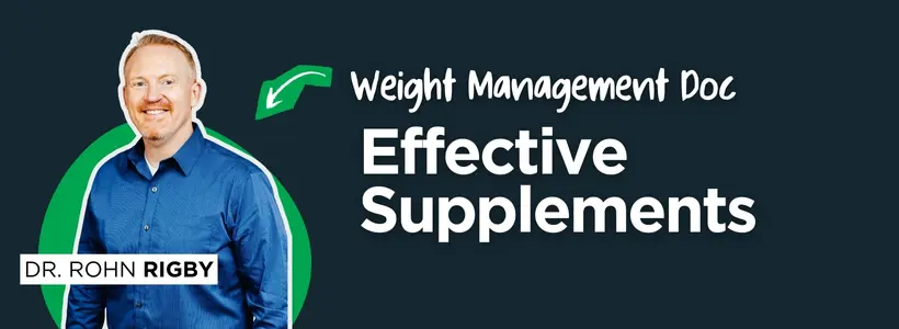 text overlay - weight loss doctor's favorite supplements