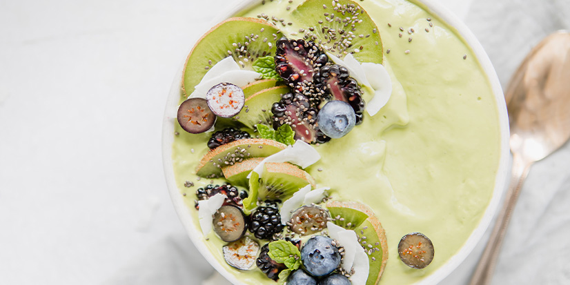 Tropical Green Smoothie Bowl