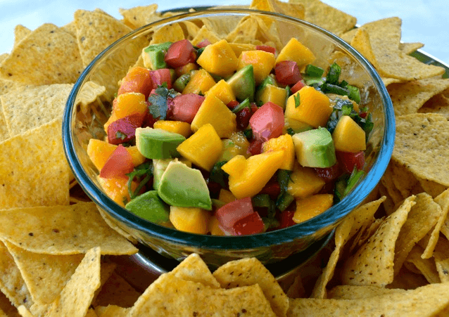 Peach salsa