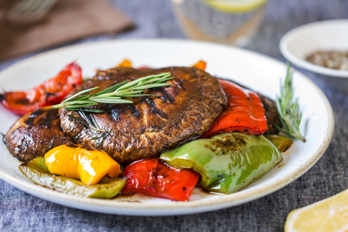 grilled portobello mushrooms