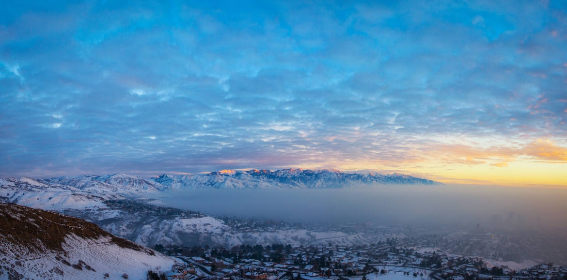 Utah inversion air pollution
